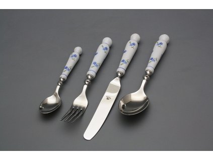 Souprava příborů Bohemia 1987 Pomněnky Házenky AL 24dílná č. 1