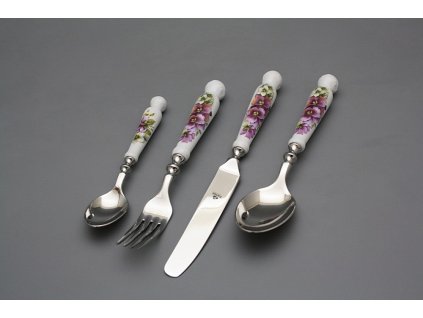 Souprava příborů Bohemia 1987 Macešky BB 4dílná č. 1