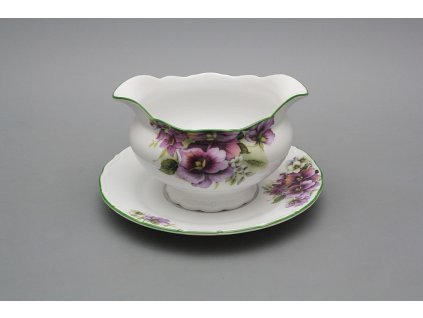 Omáčník 0,4l litý s podšálkem Ofélie Macešky CZL č. 1