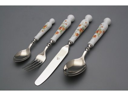 Souprava příborů Bohemia 1987 Čajové růžičky BB 4dílná č. 1