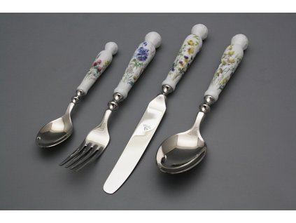 Souprava příborů Bohemia 1987 Kvetoucí louka BB 24dílná č. 1