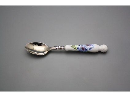 Sada lžiček Bohemia 1987 Chrpy 6dílná BB č. 1