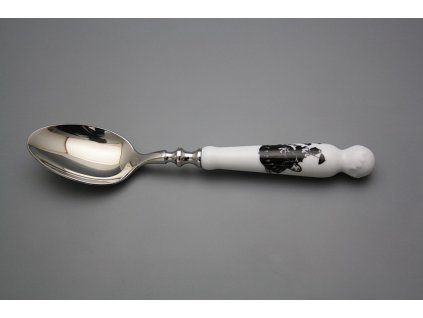 Lžíce jídelní Bohemia 1987 Rokokové panenky BB č. 1