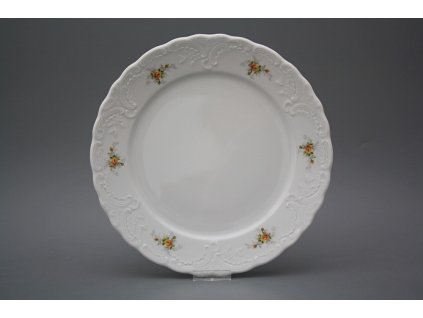 Talíř mělký 26cm Opera Čajové růžičky BB č. 1