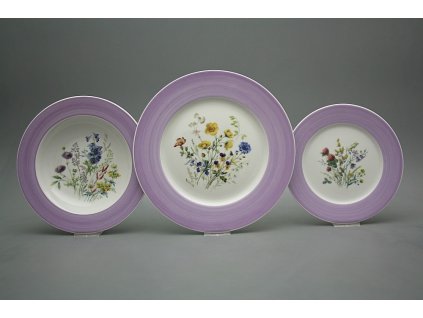 Talířová souprava Nina Kvetoucí louka 12dílná IFP č. 1