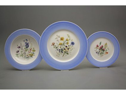 Talířová souprava Nina Kvetoucí louka 12dílná IAP č. 1