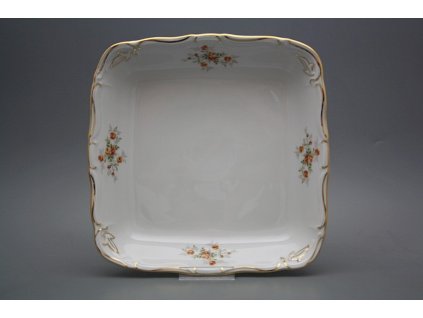 Mísa čtyřhranná 25cm Marie Louise Čajové růžičky GL LUX č. 1