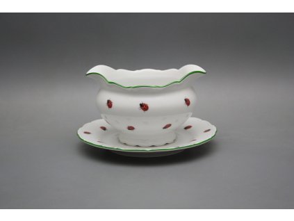 Omáčník 0,4l litý s podšálkem Ofélie Berušky ZL č. 1