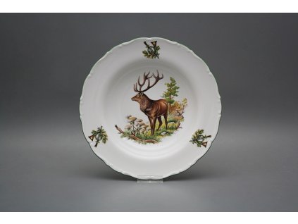 Talíř hluboký 23cm Ofélie Jelen GZL č. 1