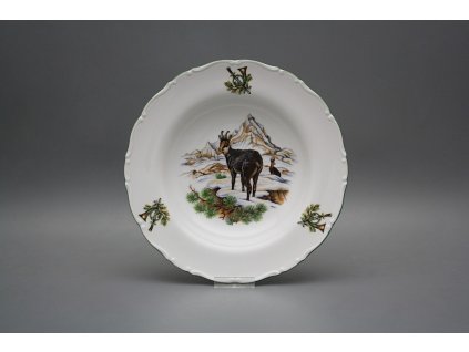 Talíř hluboký 23cm Ofélie Kamzík GZL č. 1