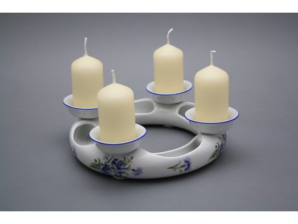 Svícen adventní Chrpy AL č. 1