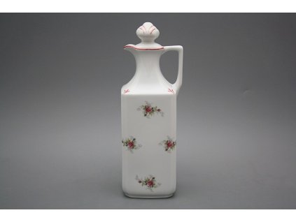 Karafa hranatá 0,7l Růžičky růžové RL č. 1