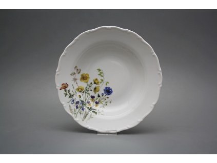 Talíř hluboký 23cm Ofélie Kvetoucí louka HBB č. 1
