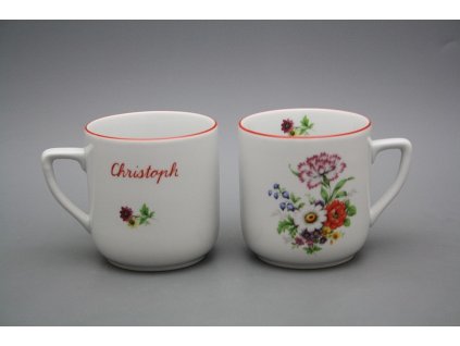 Dárkový hrnek Pětka 0,4l Míšeňská kytice CL č. 1