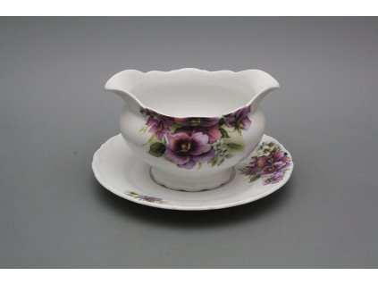 Omáčník 0,4l litý s podšálkem Ofélie Macešky CBB č. 1