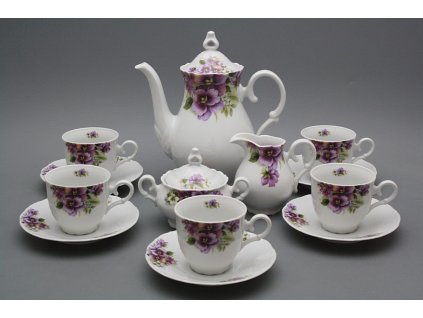 Kávová souprava Ofélie Macešky 15dílná BB č. 1