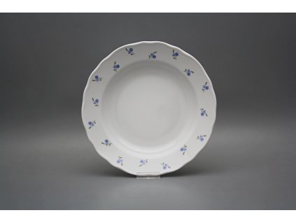 Talíř hluboký 24cm Rokoko Pomněnky Házenky ABB č. 1