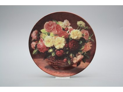 Talíř Koš s růžemi D - Rimosa č. 1