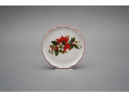 Podložka pod sklenici 10cm Rokoko Vánoční hvězda CL č. 1