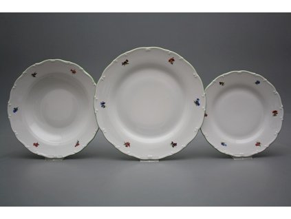 Talířová souprava Ofélie Kytice 24dílná AZL Házenky č. 1