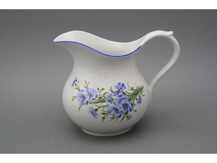 Džbán baňatý 1,2l Chrpy AL č. 1