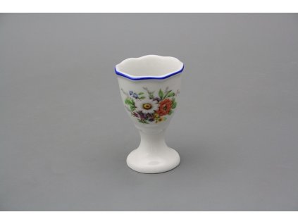 Kalíšek na vejce Rokoko Míšeňská kytice AL č. 1