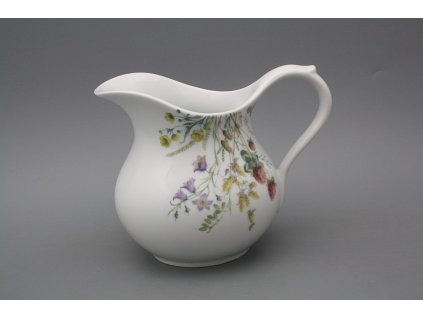 Džbán baňatý 1,2l Kvetoucí louka BB č. 1