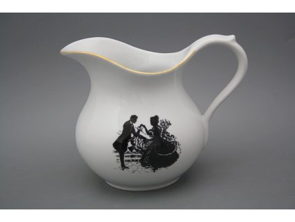 Džbán baňatý 1,2l Rokokové panenky GL č. 1