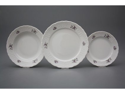 Talířová souprava Opera Scatter Violets 24dílná BB č. 1