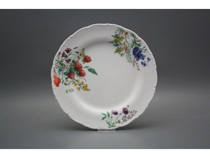 Talíř mělký 25cm Ofélie Kvetoucí louka CBB č. 1