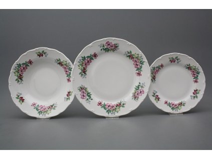 Talířová souprava Ofélie Šípková růže 36dílná ABB č. 1