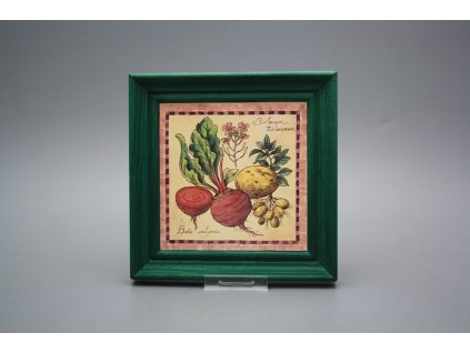 Obrázek 19,5x19,5cm Vegetables cZLB č. 1