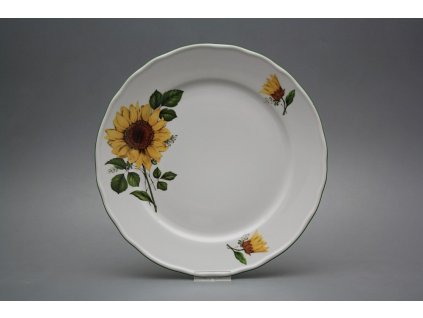 Talíř mělký 26cm Rokoko Slunečnice CZL č. 1