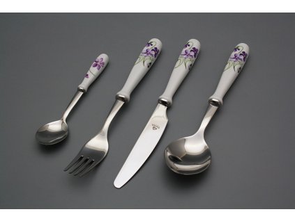 Souprava příborů Toner Fialky 4dílná č. 1