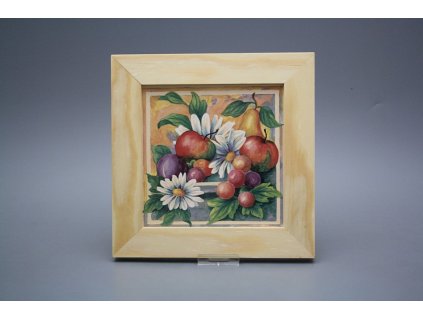 Obrázek 20x20cm Blue Gingham Flowers ePBB č. 1