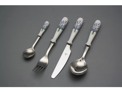 Souprava příborů Toner Levandule 24dílná č. 1