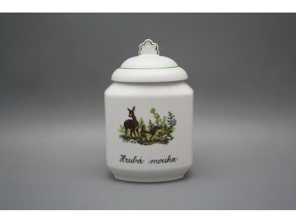 Dóza na poživatiny 1,1l s víčkem Srna ZL č. 1