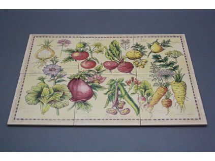 Obklad 45x30cm Vegetables LBM č. 1