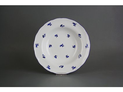 Talíř hluboký 23cm Ofélie Luční kvítí Házenky BML č. 1