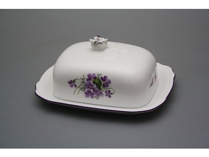 Máslenka hranatá malá Rokoko Fialky FL č. 1