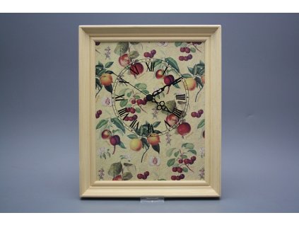 Nástěnné hodiny 25x30cm Botanical Fruit cPB č. 1