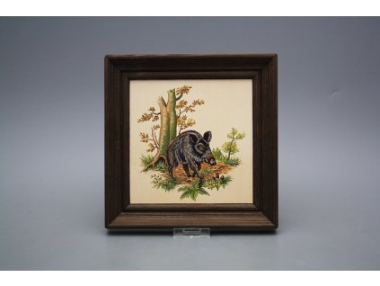 Obrázek 19,5x19,5cm Kanec cTHB č. 1