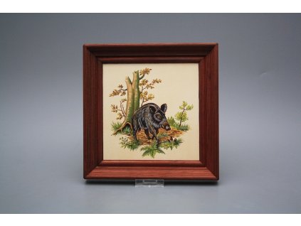 Obrázek 19,5x19,5cm Kanec cMHB č. 1