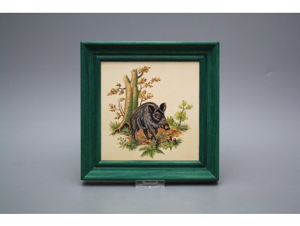 Obrázek 19,5x19,5cm Kanec cZLB č. 1