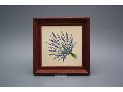 Obrázek 19,5x19,5cm Levandule cMHB č. 1