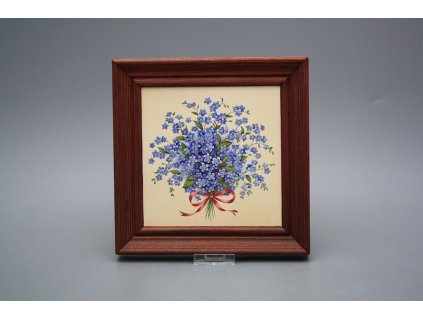 Obrázek 19,5x19,5cm Pomněnky cMHB č. 1