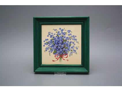 Obrázek 19,5x19,5cm Pomněnky cZLB č. 1