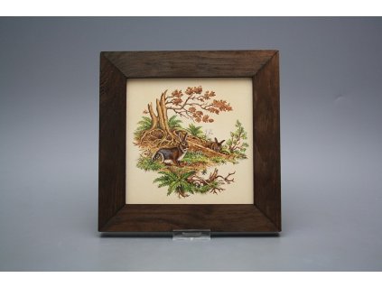 Obrázek 20x20cm Zajíci eTHB č. 1