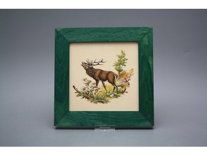 Obrázek 20x20cm Jelen řvoucí eZLB č. 1