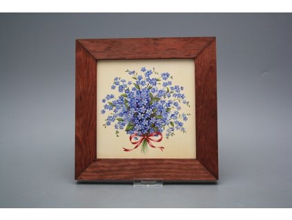 Obrázek 20x20cm Pomněnky eMHB č. 1